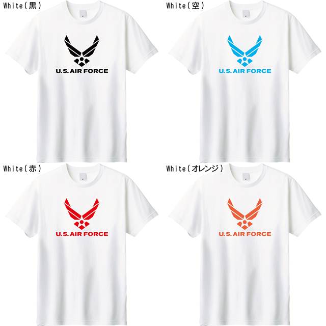 U.S. AIR FORCE ロゴTシャツ