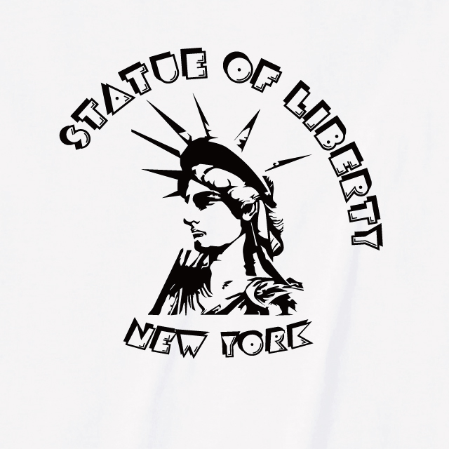 STATUE OF LIBERTY Tシャツ　オリジナル 受注生産