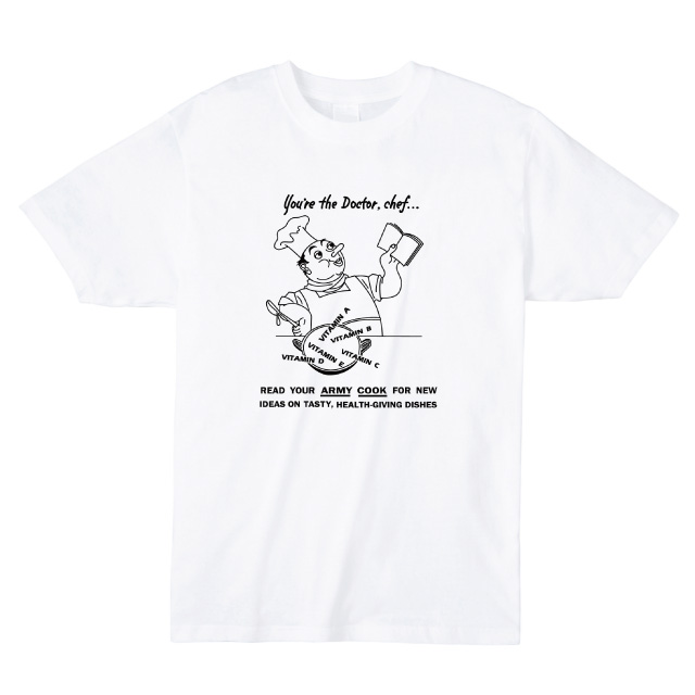 youre the doctor,chef プリントＴシャツ　オリジナル　ファッション