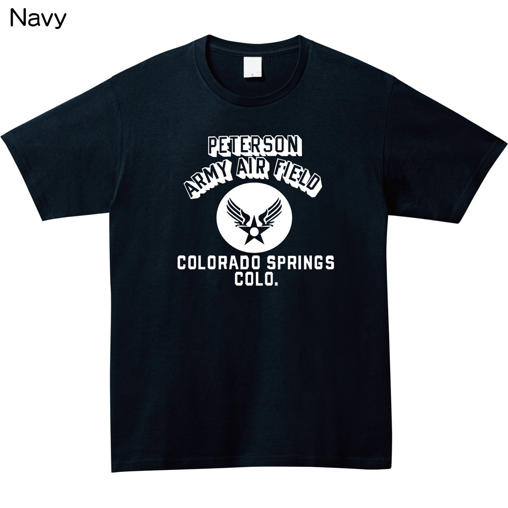 PETERSON ARMY AER FIELD プリントTシャツ