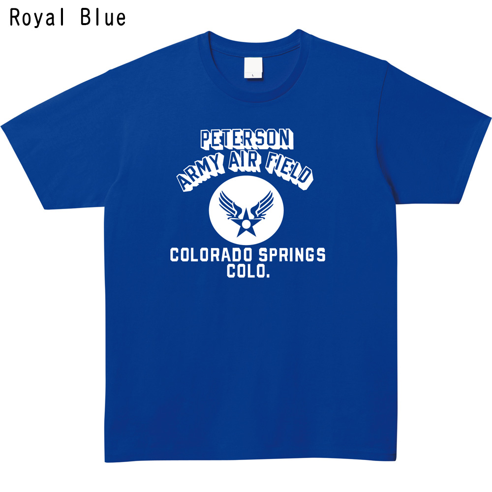 PETERSON ARMY AER FIELD プリントTシャツ