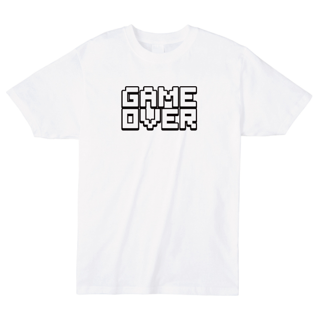 ゲームオーバーロゴプリントtシャツ レディースファッション通販エナー Ener