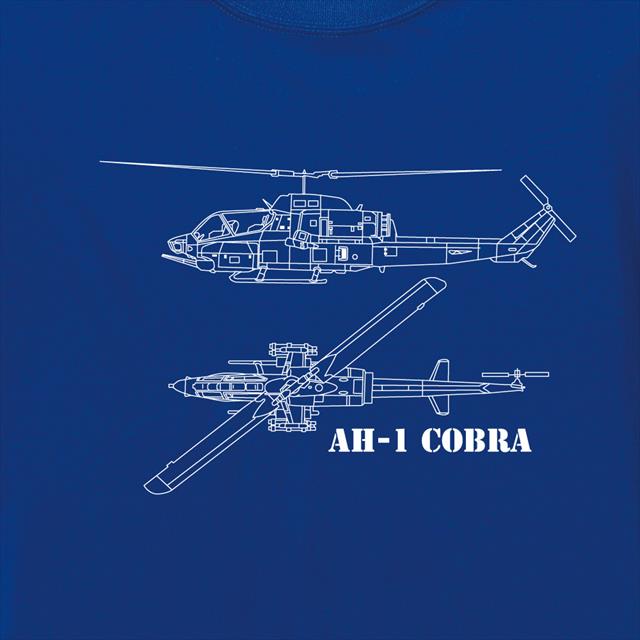 AH-1 コブラ ミリタリー ヘリコプター 吸汗速乾 ドライTシャツ レディース メンズ スポーツウェア