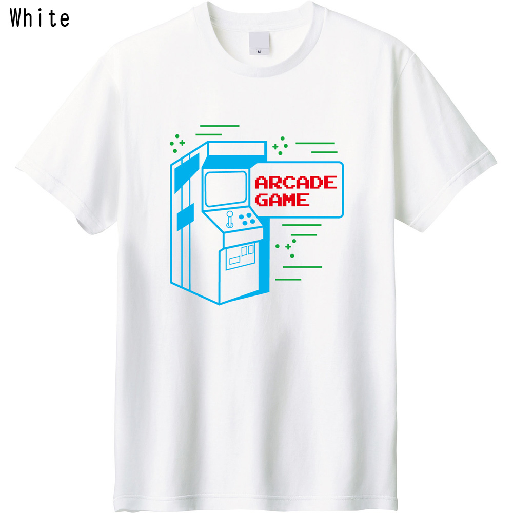 アーケードゲームロゴTシャツ