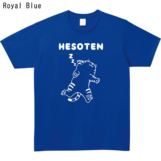 HESOTEN猫ロゴTシャツ