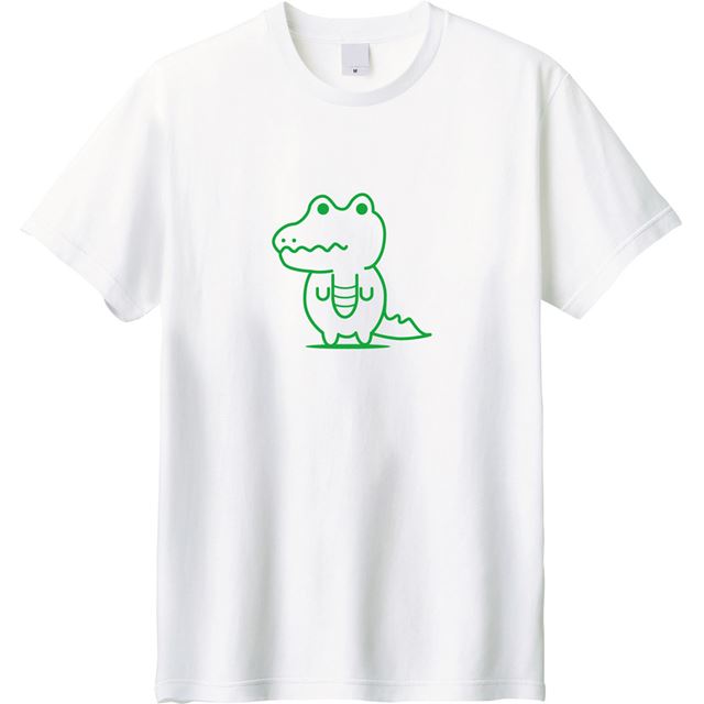 ワニプリントTシャツ