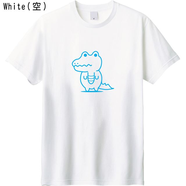 ワニプリントTシャツ