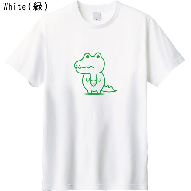 ワニプリントTシャツ