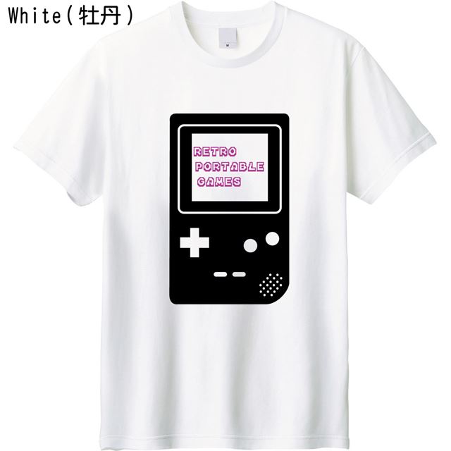 RETROPORTABLEGAMESロゴTシャツ