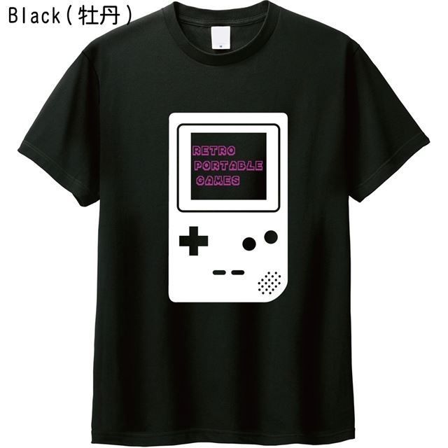 RETROPORTABLEGAMESロゴTシャツ