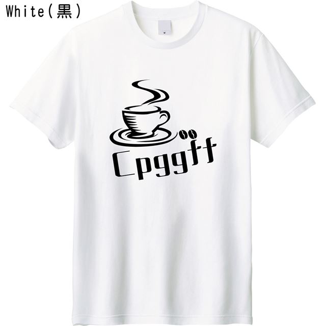 喫茶店看板風ロゴTシャツ