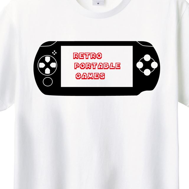 RETROPORTABLEGAMESロゴTシャツ(B)