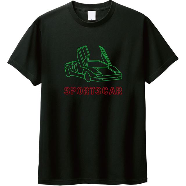 SPORTSCARロゴTシャツ