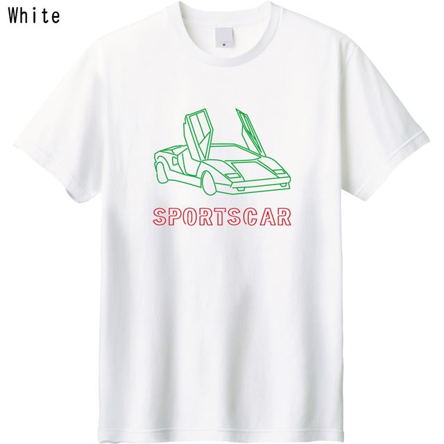 SPORTSCARロゴTシャツ