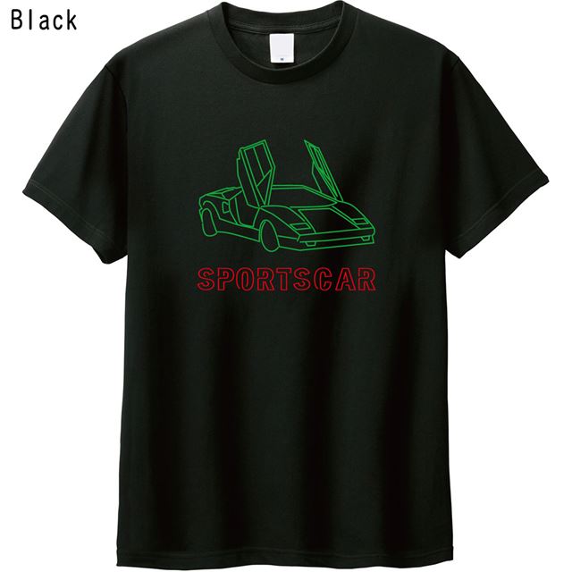 SPORTSCARロゴTシャツ