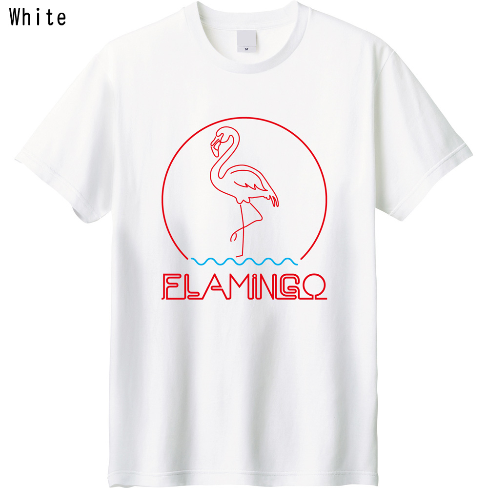 flamingoロゴTシャツ