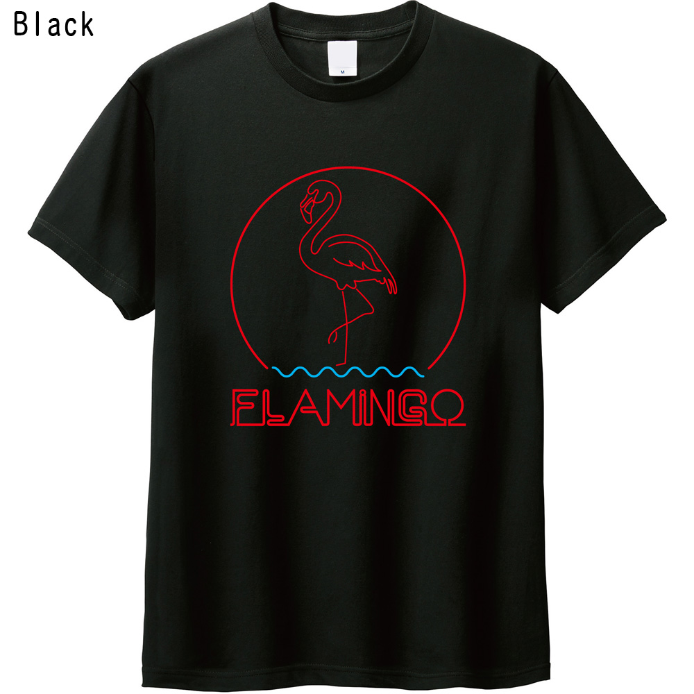 flamingoロゴTシャツ