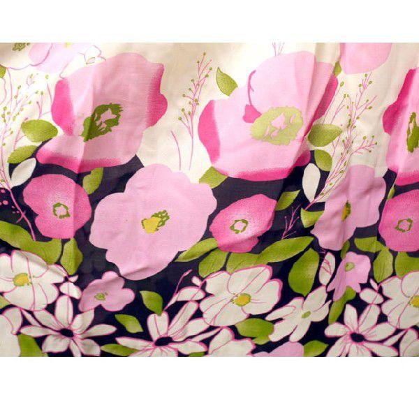 花柄 チュニック ノースリーブ 夏